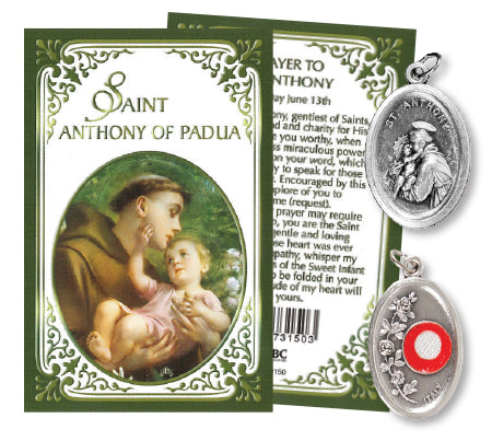 Leaflet - Relic Medal/St.Anthony (73150)